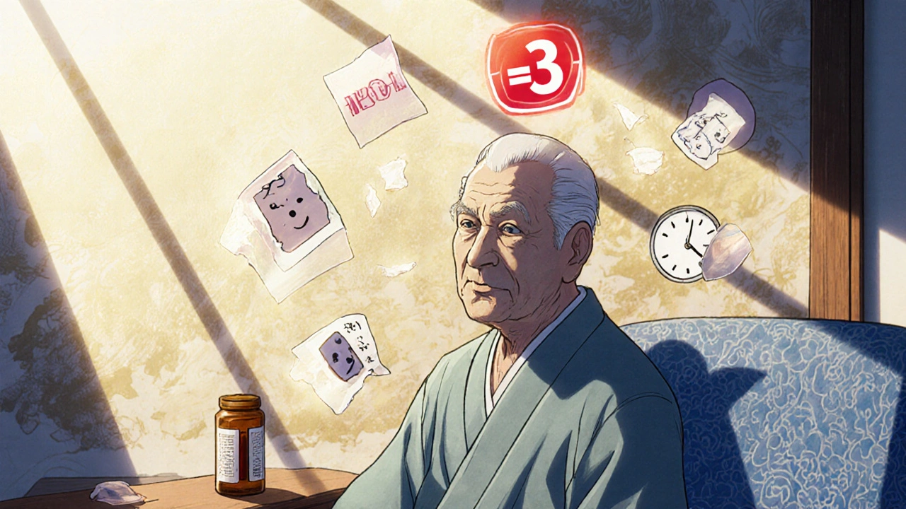 Anticholinergische Belastung durch trizyklische Antidepressiva: Kognitive und kardiale Risiken