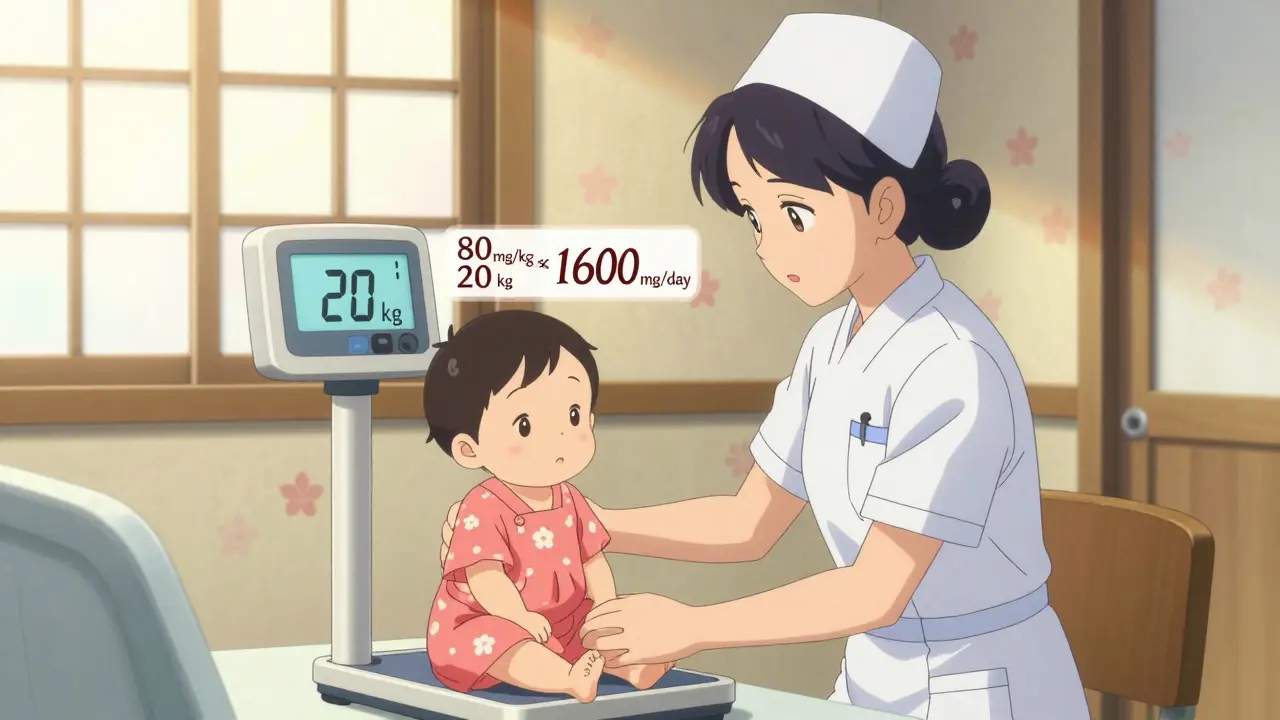 Pediatrische Medikamentendosierung: Gewichtsbasierte Berechnungen für sichere Kinderdosen
