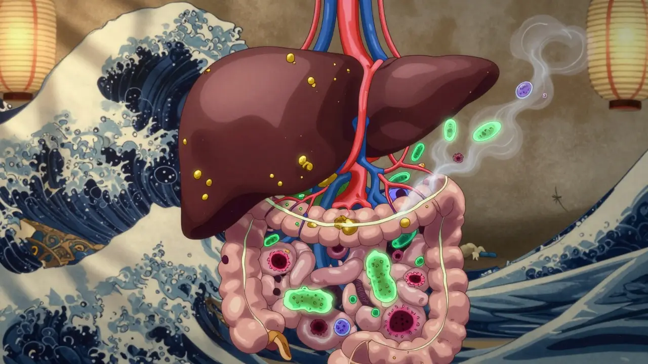 Nichtalkoholische Fettleber und Darm: Wie Ernährung und Gewichtsverlust die Leber heilen