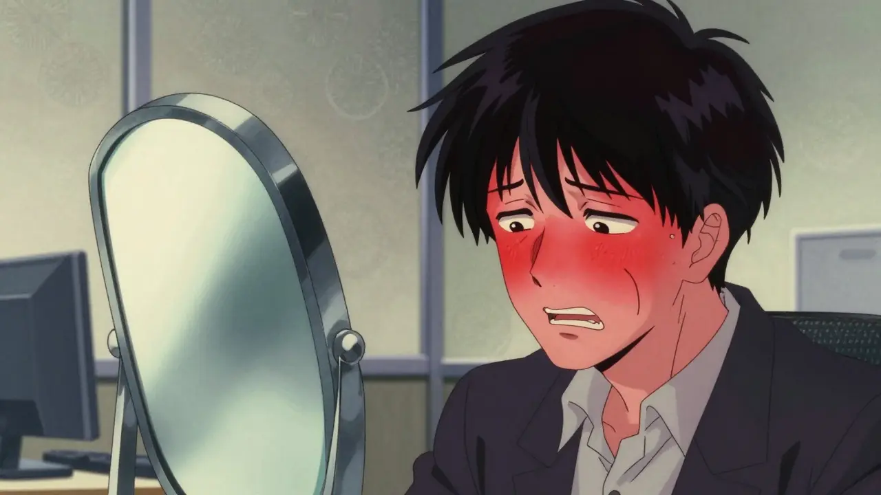 Rosacea behandeln: Hilfe bei Gesichtsrötungen und topischen Antibiotika