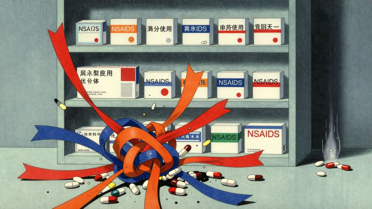 Medikamentenwechselwirkungen und Lagerung im Anime-Stil